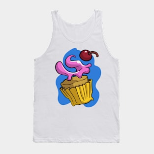 Exploded Cupcake Tank Top